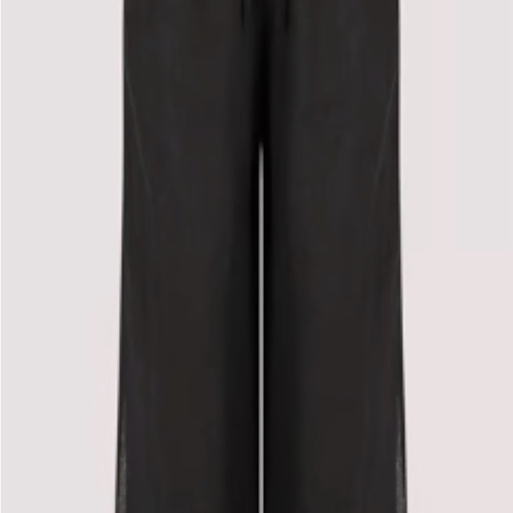 DISSH Black Wide-Leg Jumpsuit Pants
